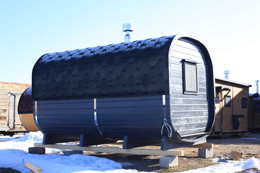 Квадро баня 3,7 метра боковой вход, фото 5