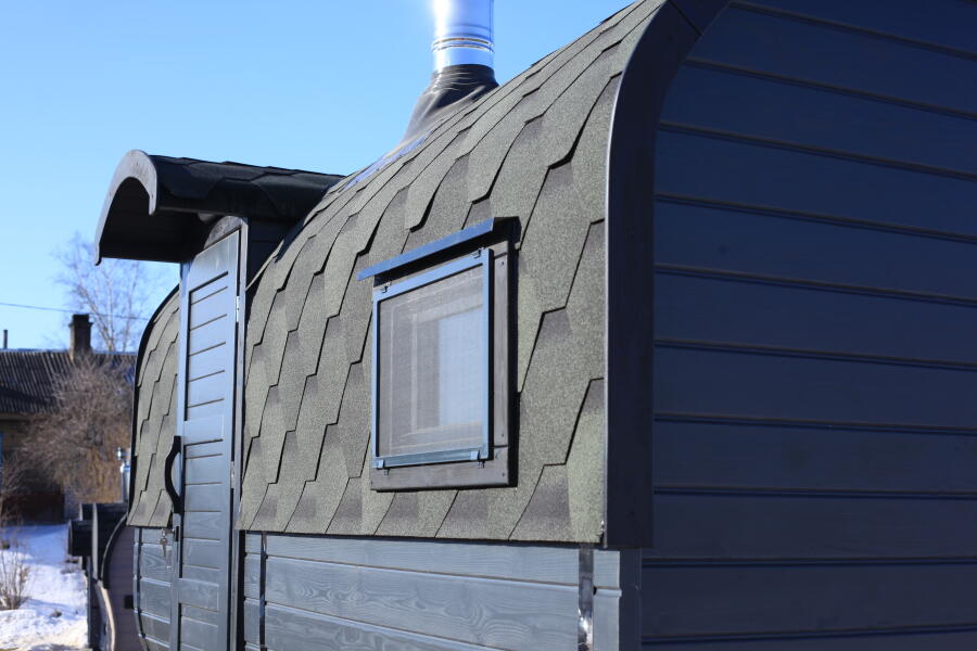 Квадро баня 3,7 метра боковой вход, фото 6