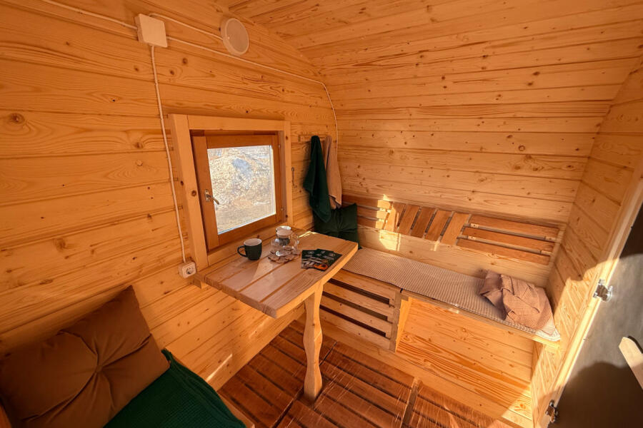 Квадро баня 3,7 метра боковой вход, фото 7