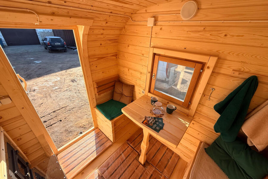 Квадро баня 3,7 метра боковой вход, фото 8