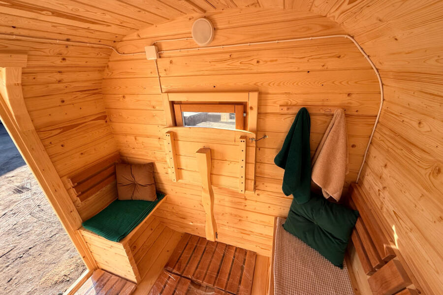 Квадро баня 3,7 метра боковой вход, фото 9
