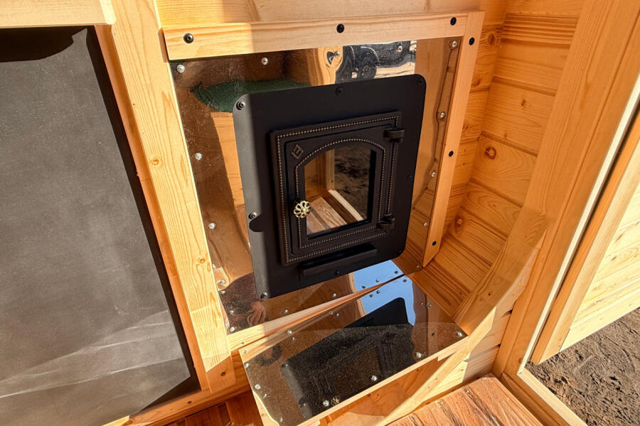 Квадро баня 3,7 метра боковой вход, фото 10