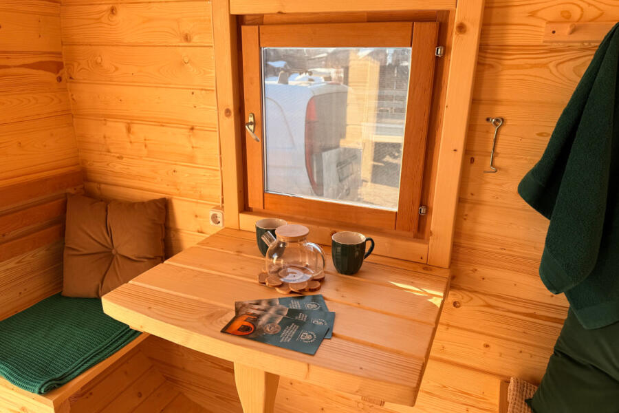 Квадро баня 3,7 метра боковой вход, фото 12