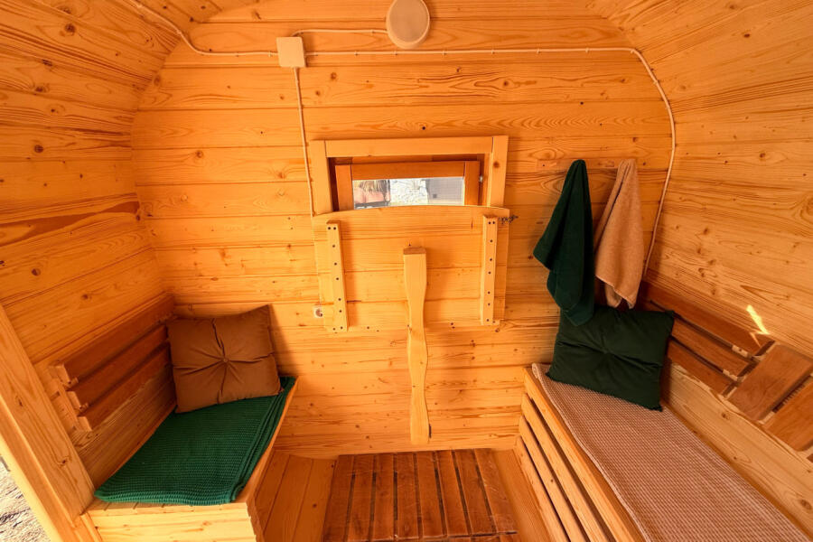 Квадро баня 3,7 метра боковой вход, фото 13