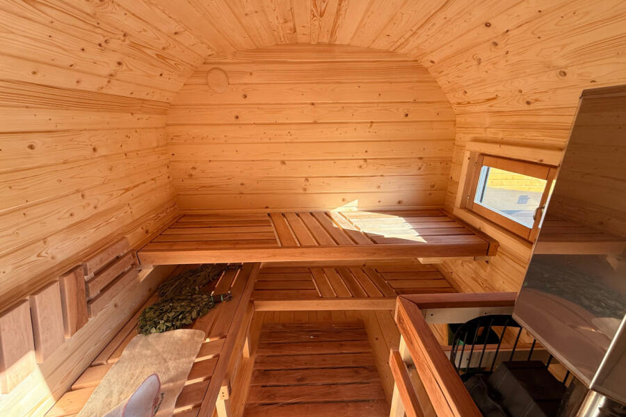 Квадро баня 3,7 метра боковой вход, фото 14