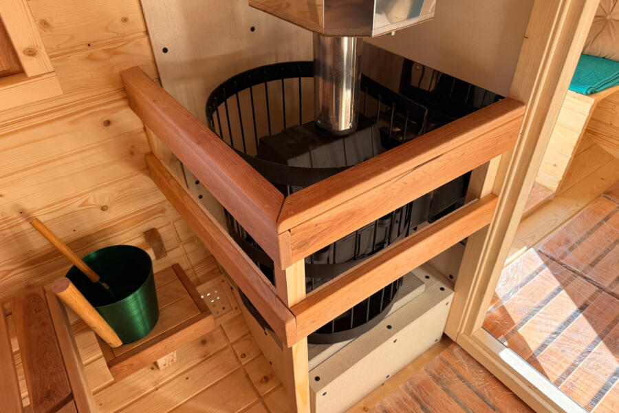 Квадро баня 3,7 метра боковой вход, фото 17