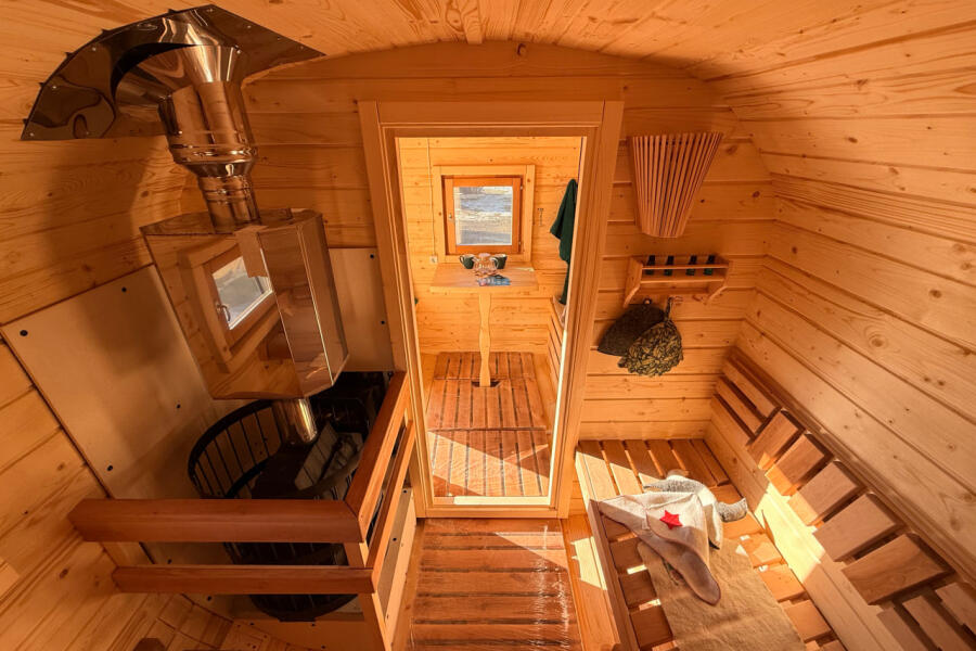 Квадро баня 3,7 метра боковой вход, фото 18