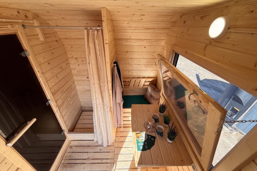 Баня Парус 4 м с душевой , фото 9