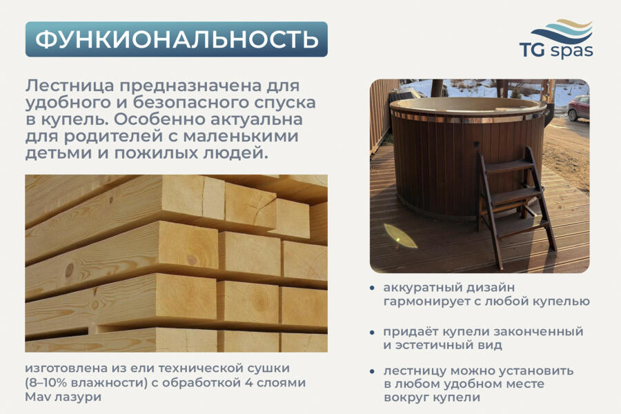 Лестница к купели, фото 4