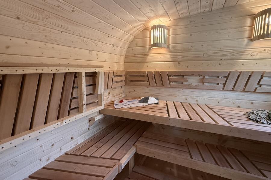 Баня Парус 6 метров с душевой и подсветкой, фото 40