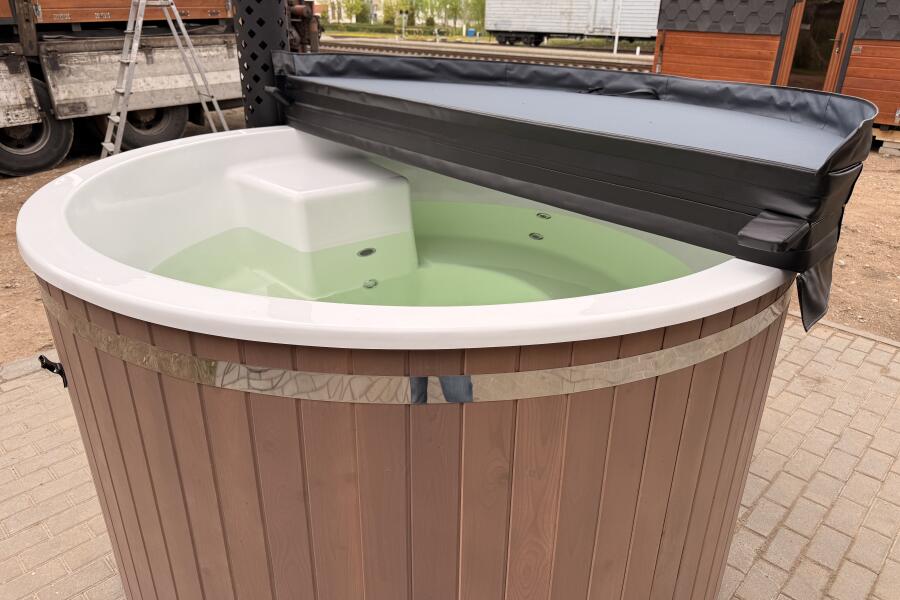 Композитная купель TG Spas Laguna 200 см с аэро и гидромассажем цвет тауп, фото 8