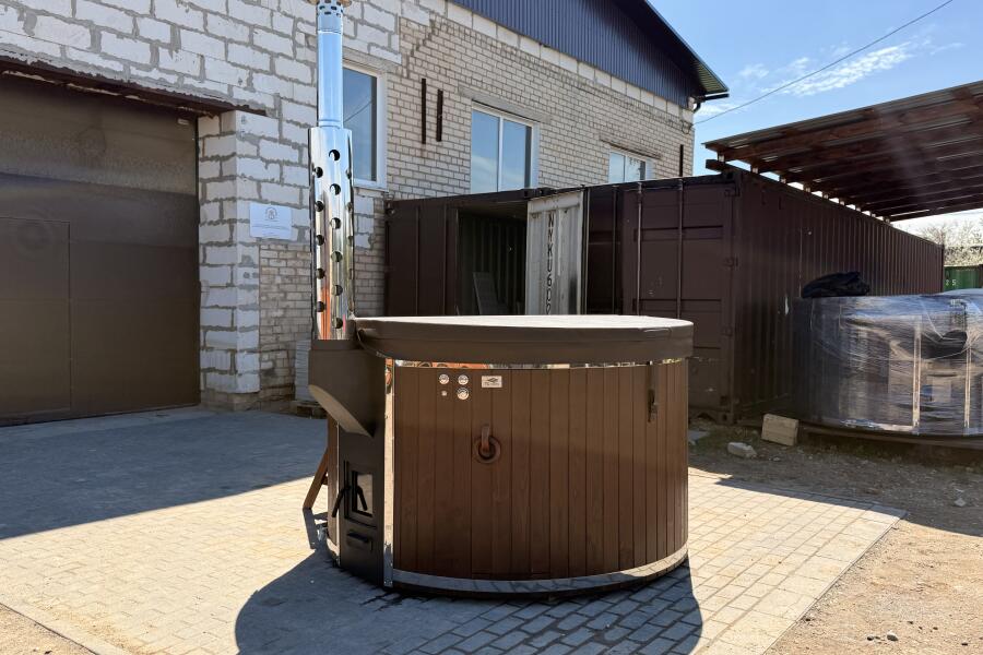 Композитная купель TG Spas Laguna 200 см с аэро и гидромассажем чаша бежевый песок, фото 2