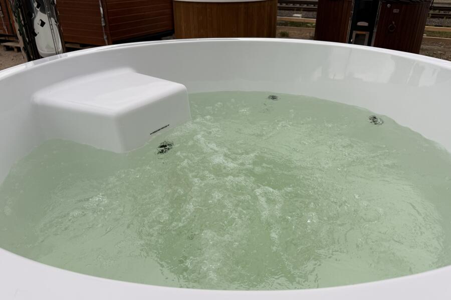 Композитная купель TG Spas Laguna 200 см с аэромассажем, гидромассажем и подсветкой, цвет барбарис, фото 13