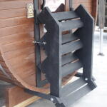 Откидные ступени к бане , фото 7