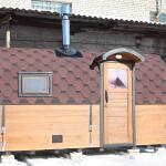 Квадрохаус баня 4 м с козырьком, боковой вход , фото 12