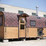 Квадрохаус баня 6 м с козырьком, боковой вход, фото 24