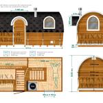 Баня Сундук Премиум 4,5 м, фото 3