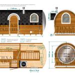 Баня Сундук Премиум Сфера 4 м, фото 4