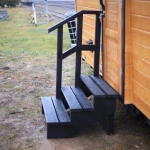 Ступень с перилами, фото 11