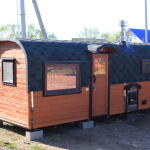 Баня Квадро-хаус 6 м, с подсветкой и спальным местом, фото 33