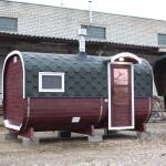 Баня Квадро 4 м, 2 отделения. Цвет Японская вишня, фото 29