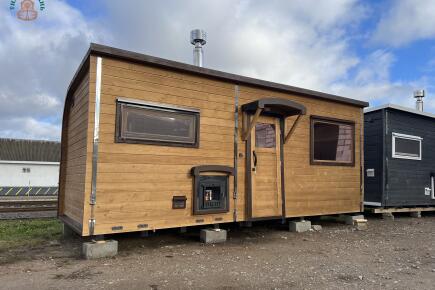 Баня Парус 6 метров с летним душем 