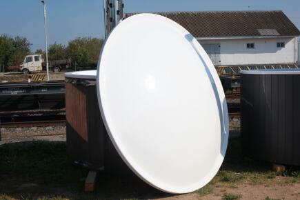 Крышка для купели Скорлупка, цвет белый