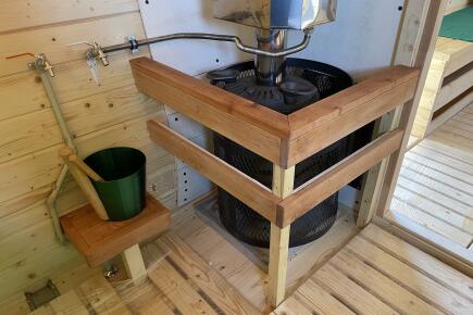 Ограждение печи