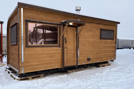 Баня Парус 6 метров с увеличенной парной