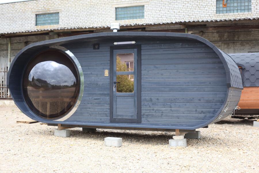 Баня овальная Батискаф 2,4х6 м , фото 1