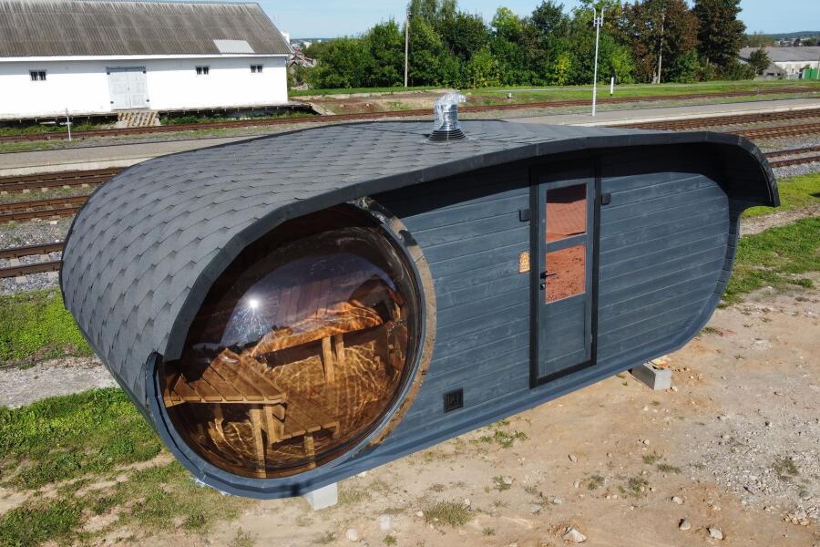 Баня овальная Батискаф 3х6 м , фото 1