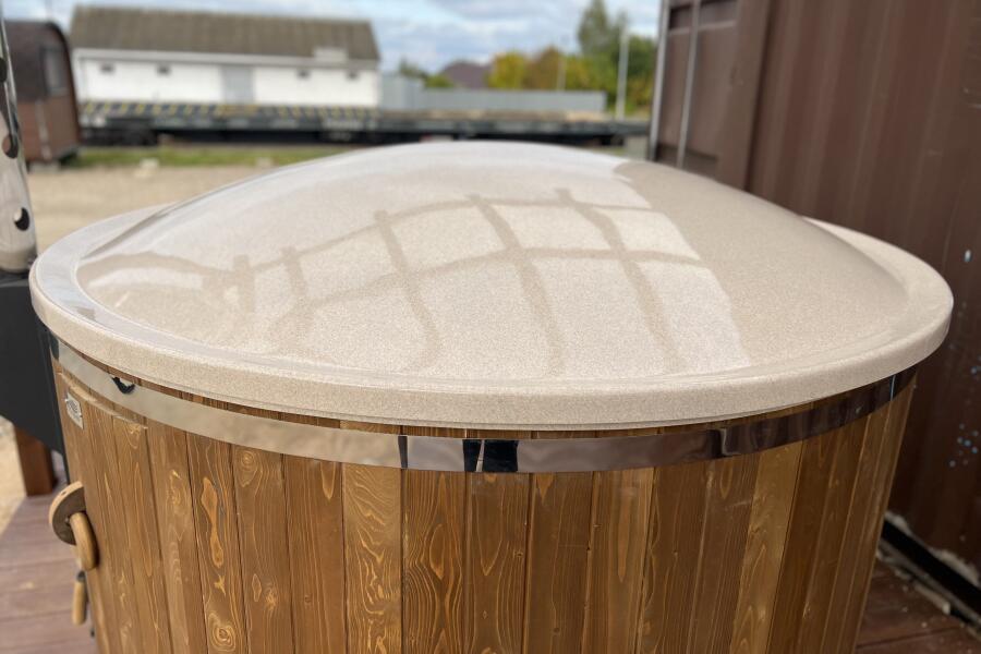 Крышка для купели Скорлупка, цвет бежевый, фото 1