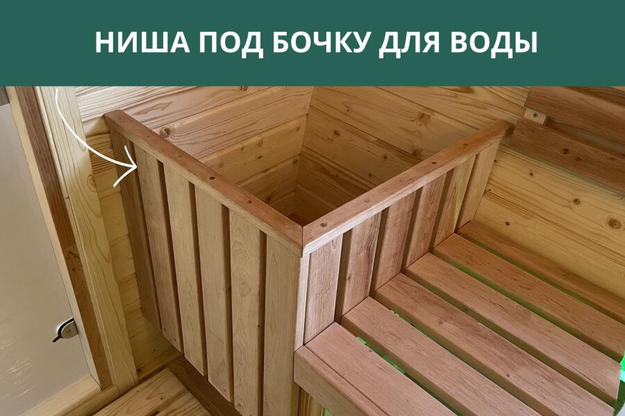 Ниша под бочку для воды, фото 1