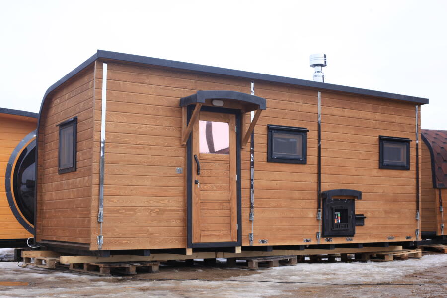 Баня Парус 6 метров, 3 отделения, фото 1